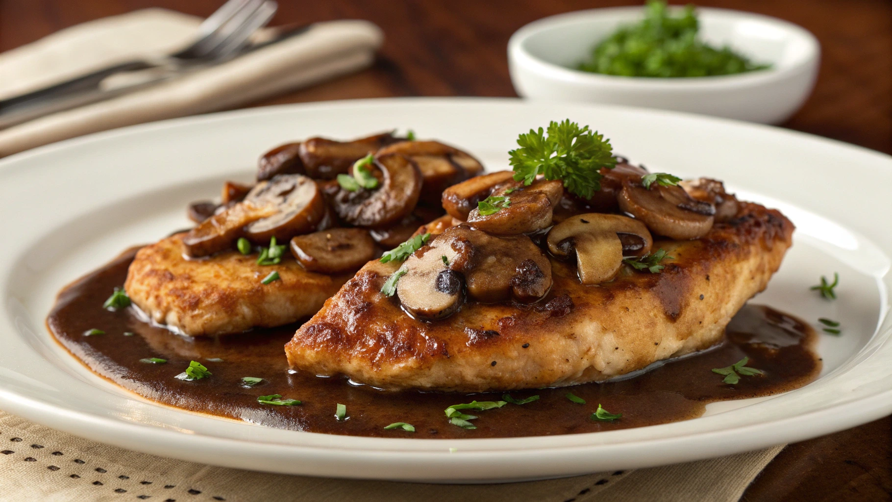 Classic Chicken Marsala